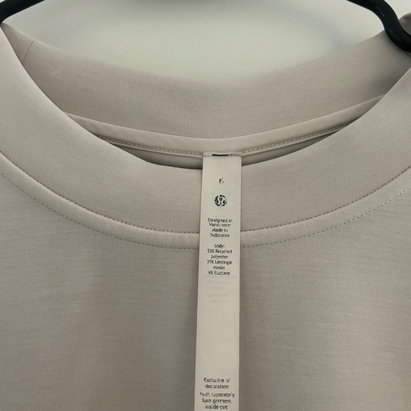 lululemon athletica Bone perfectly oversized cropped crewneck 6 - Picture 4 of 6